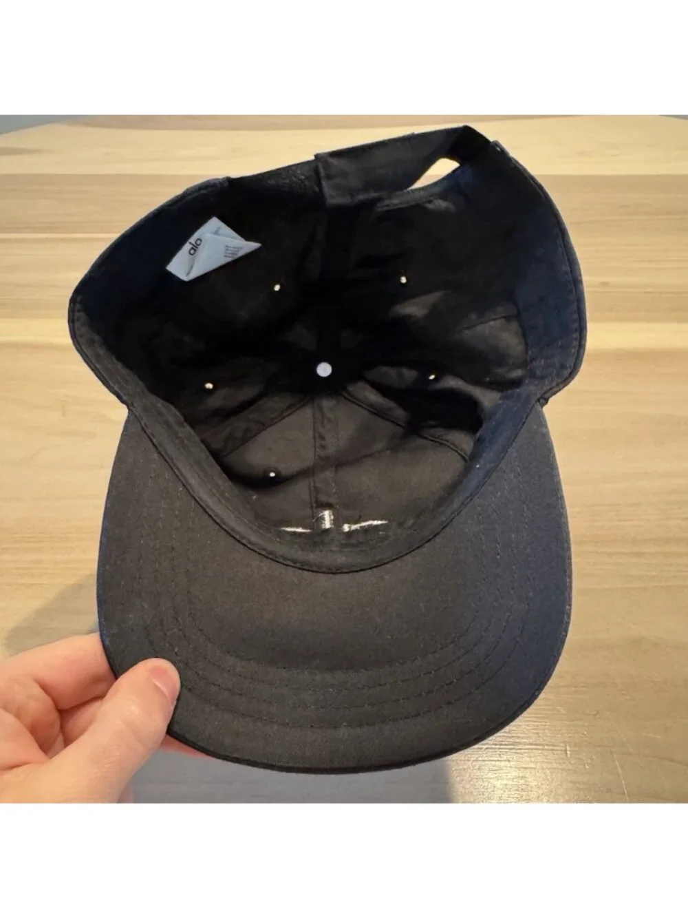 ALO Yoga Off-Duty Black/Black Cap Unisex One Size OS
